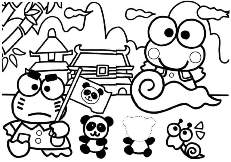 Keroppi Berkeliling Dunia