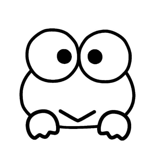 Keroppi bermata besar