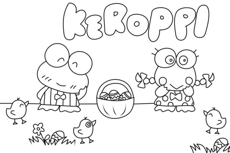 Keroppi dan pacarnya