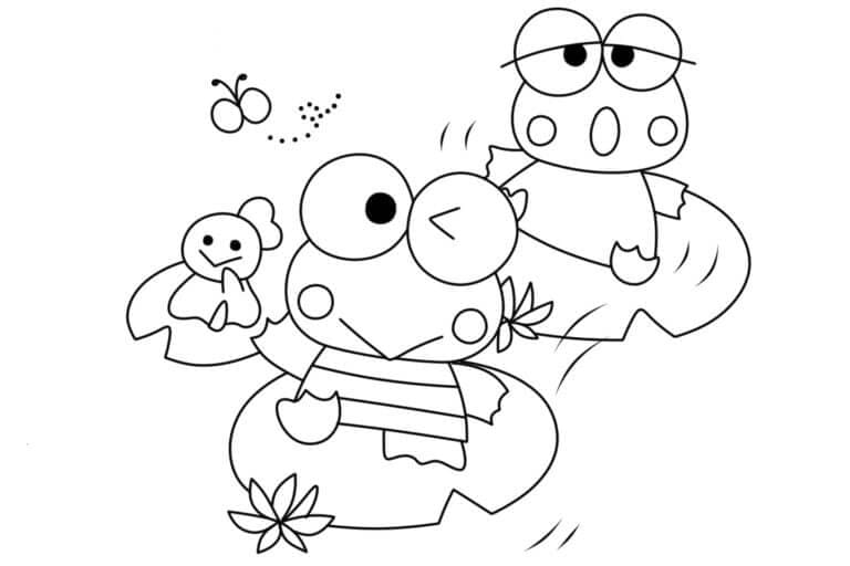 Keroppi dan Temannya