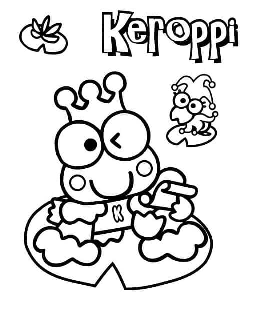 Keroppi Dengan Mahkota
