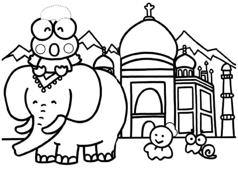 Keroppi di India