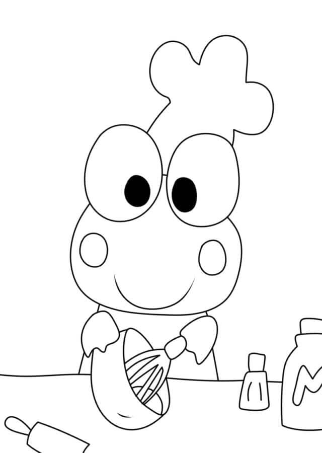 Keroppi Memasak