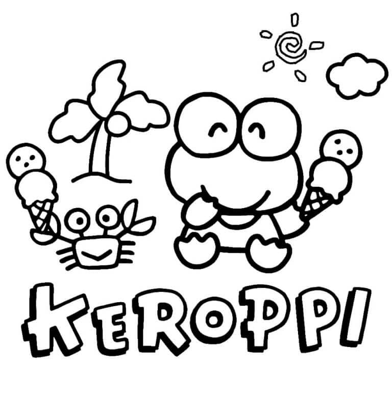 Keroppi Suka Es Krim