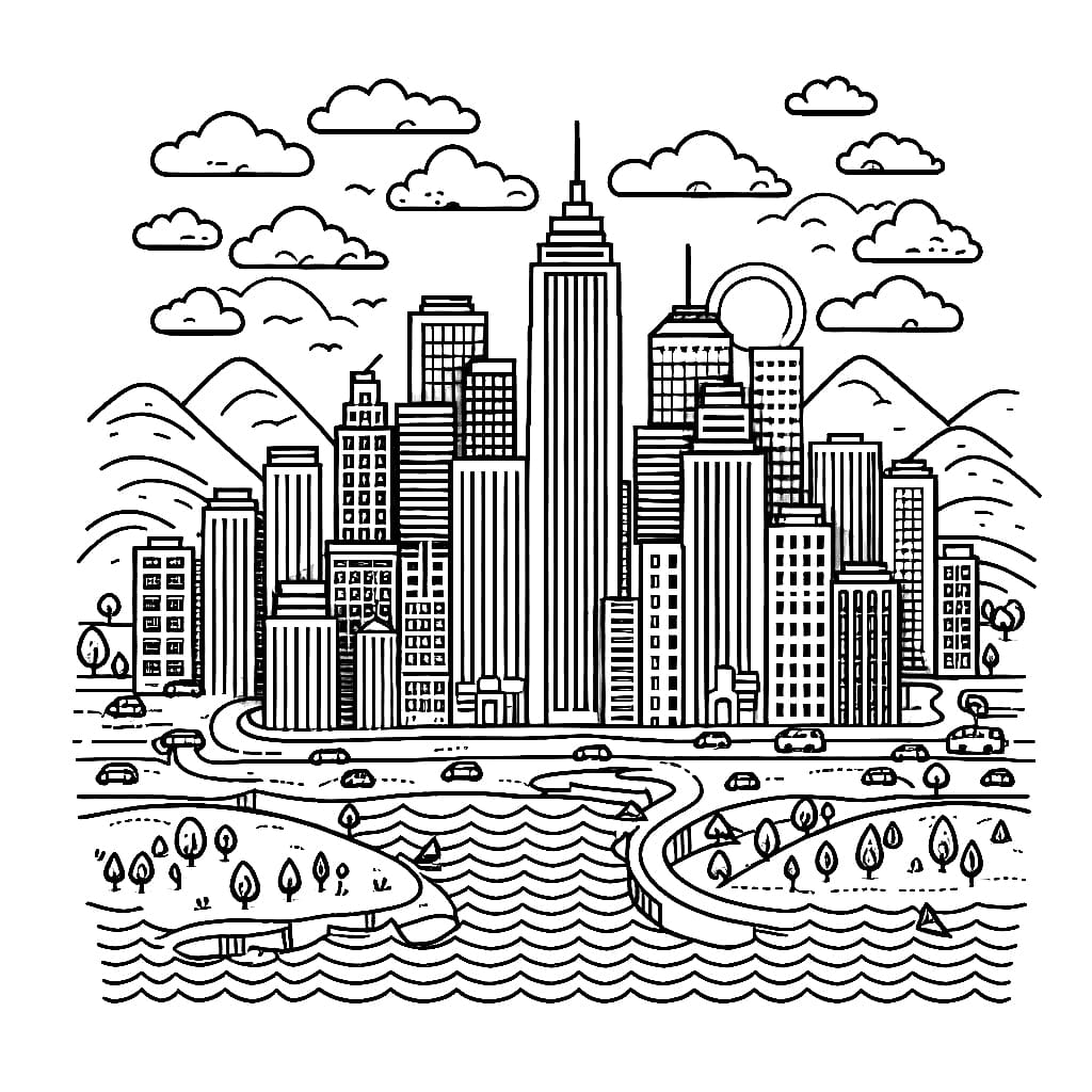 Kota dan awan