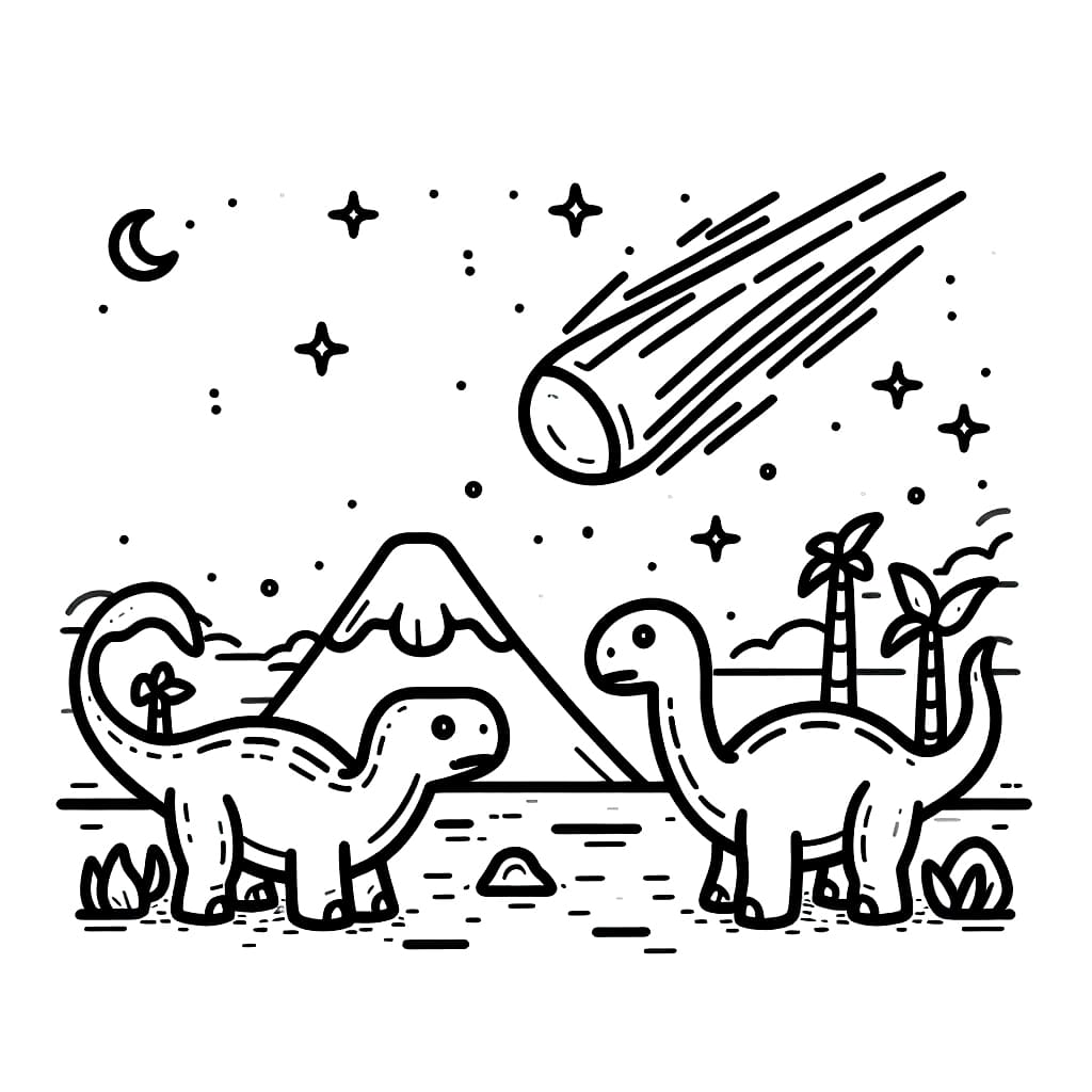 Meteor dan dinosaurus