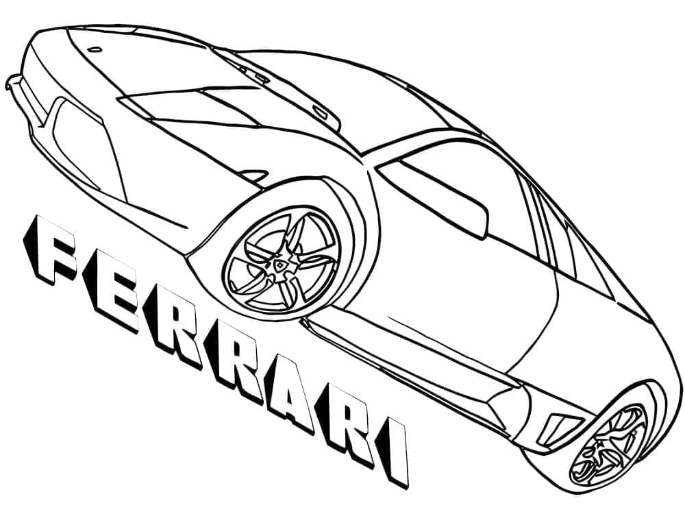 Mobil Super Ferrari