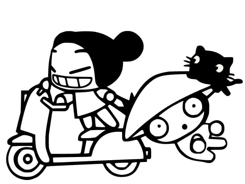 Pucca dan Garu yang Lucu