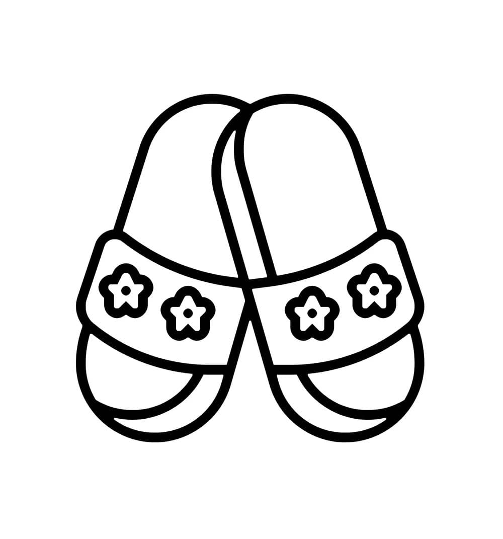 Sandal motif polos