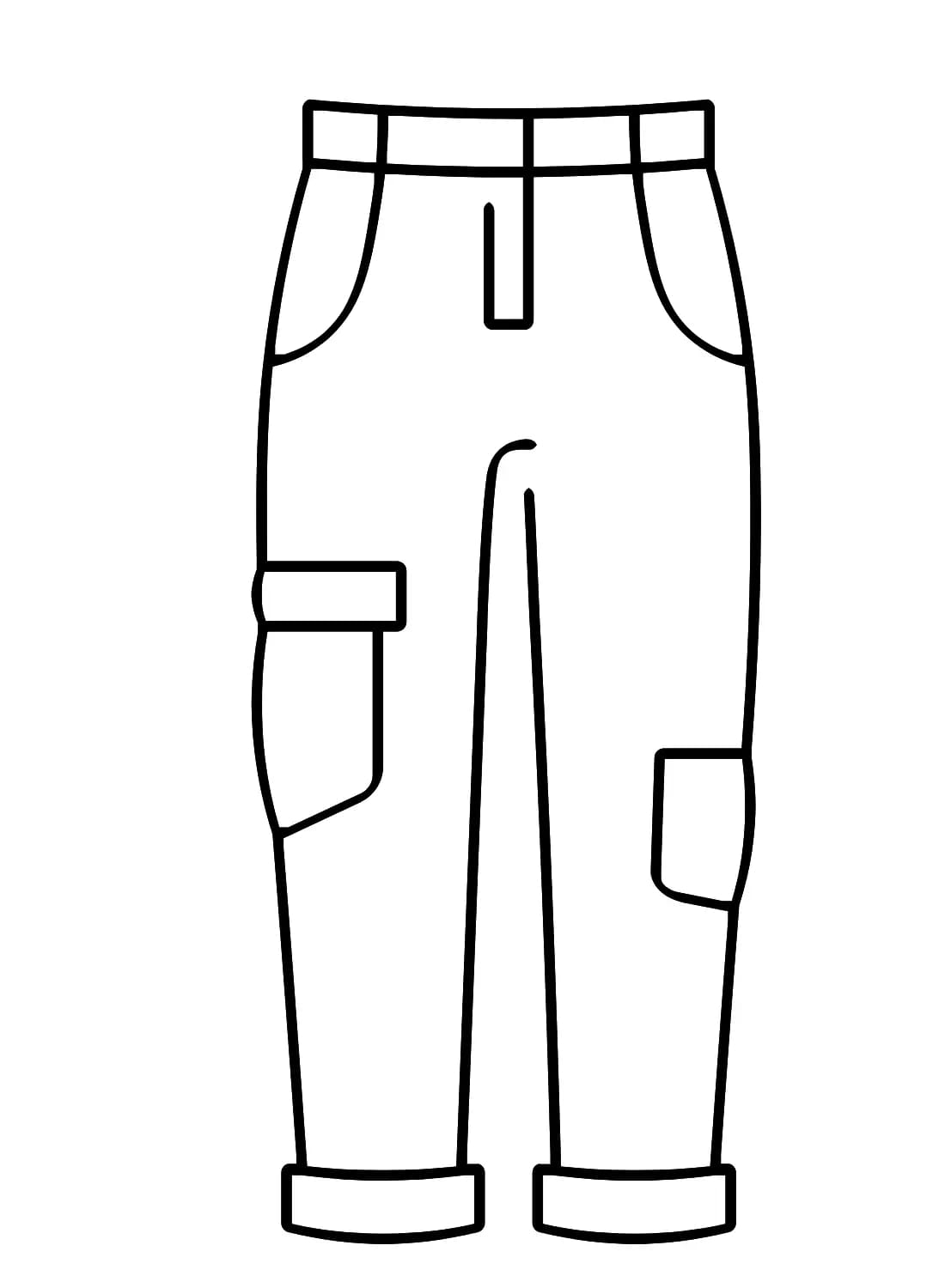 Celana panjang multi saku