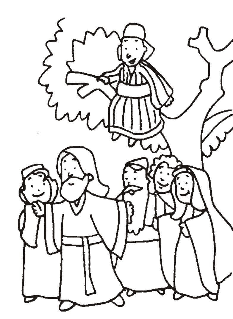 Zakheus Bertemu Yesus Alkitab