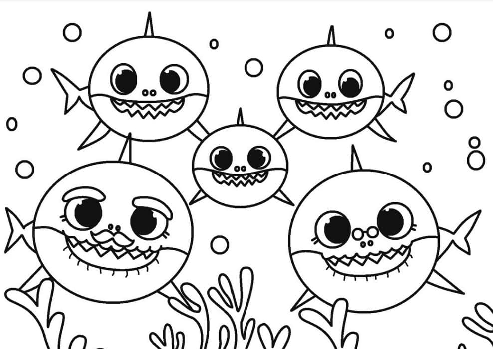 Baby Shark Keluarga