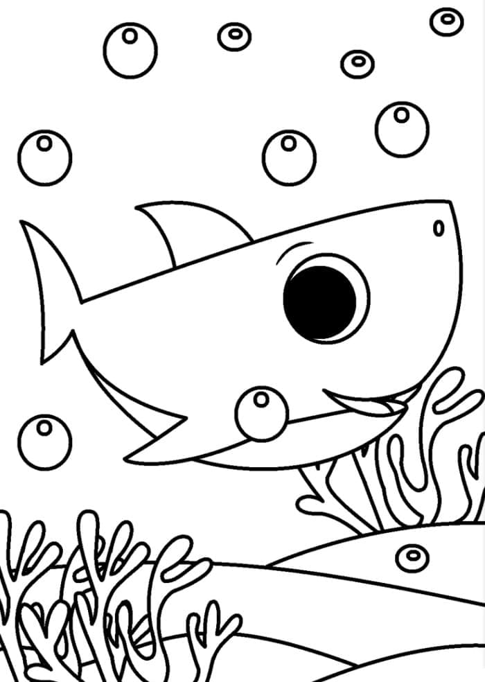 Cetak Lucu Baby Shark