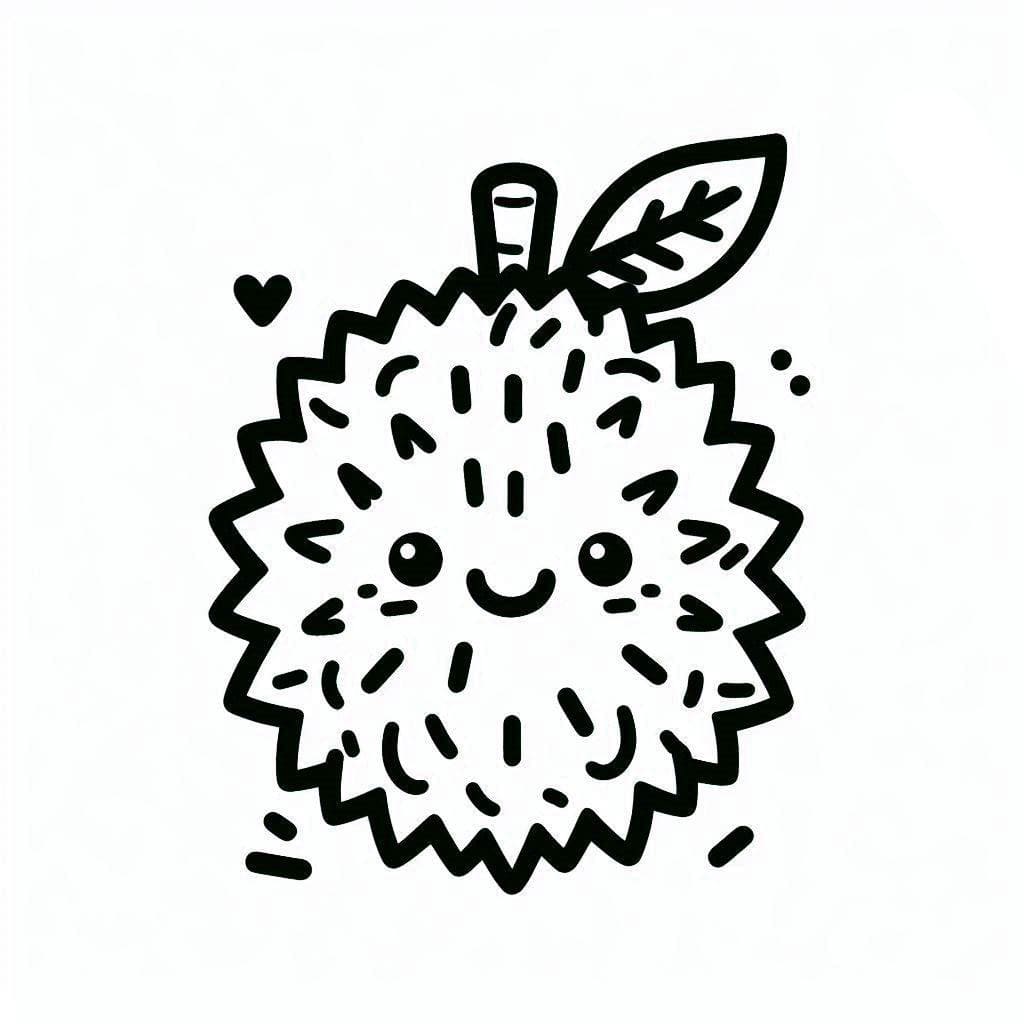 Durian lucu banget