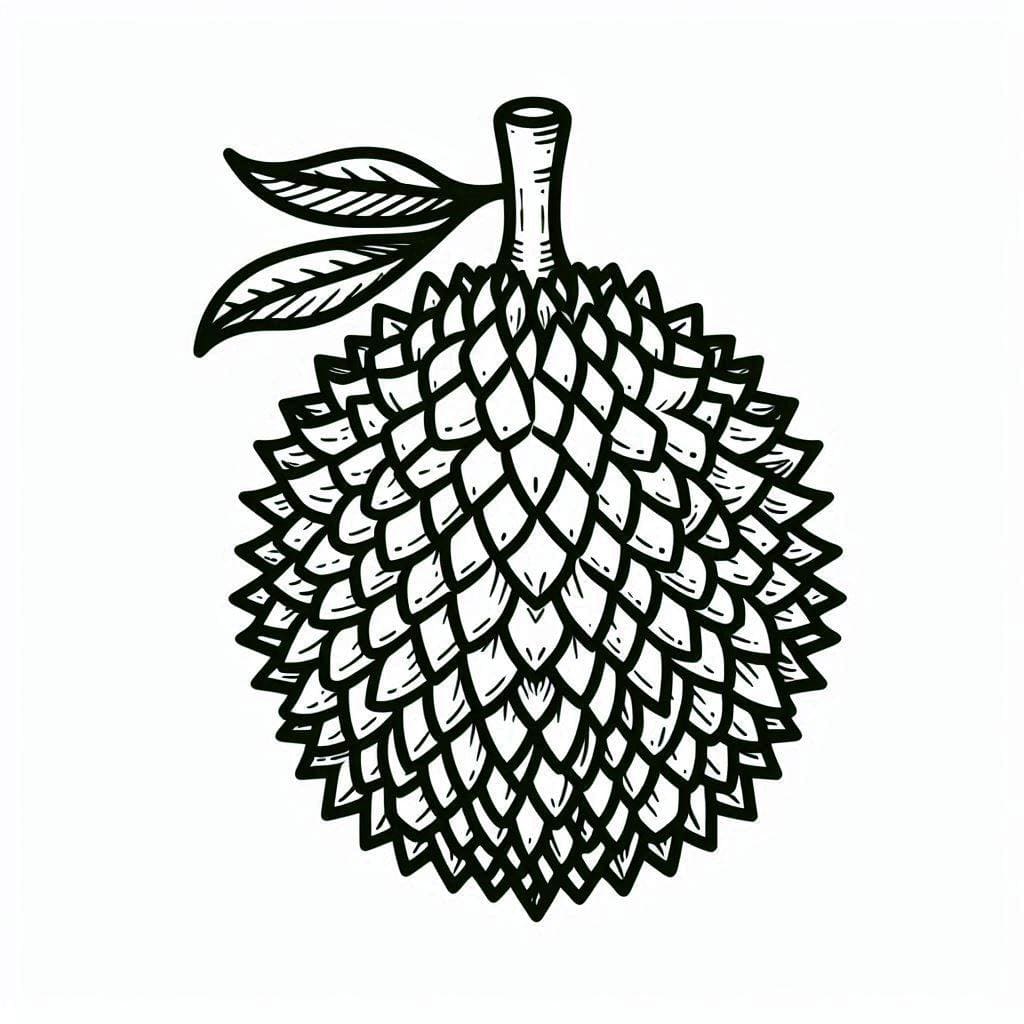 Durian sederhana