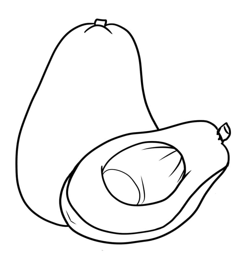 Gambar Buah Alpukat