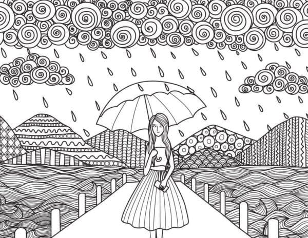 Gambar musim hujan gratis
