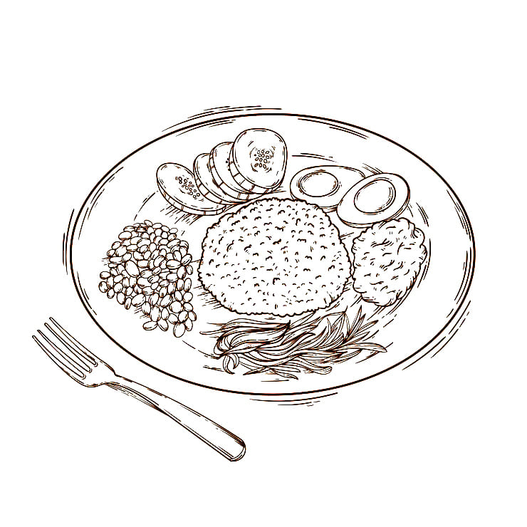 Nasi rames