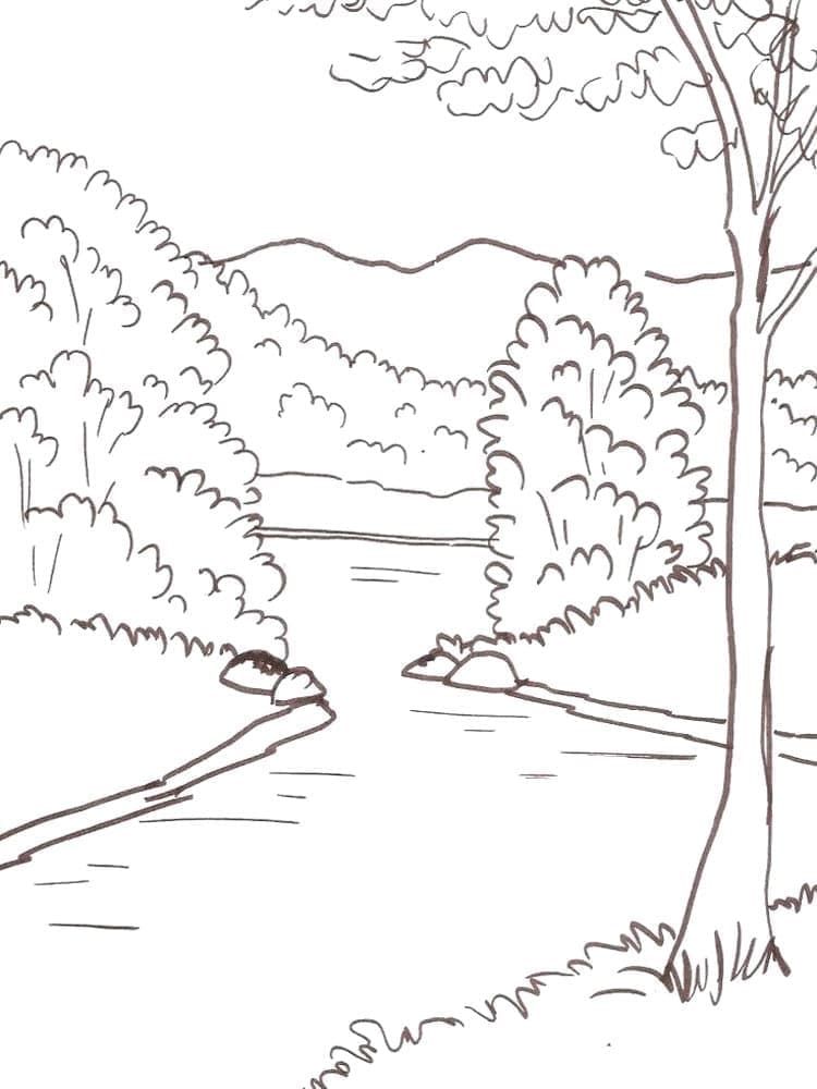 Pemandangan Sungai