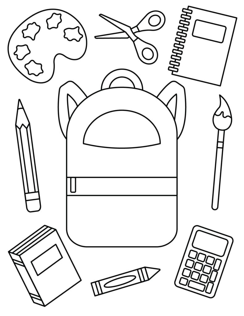 Peralatan Sekolah dan Tas Sekolah
