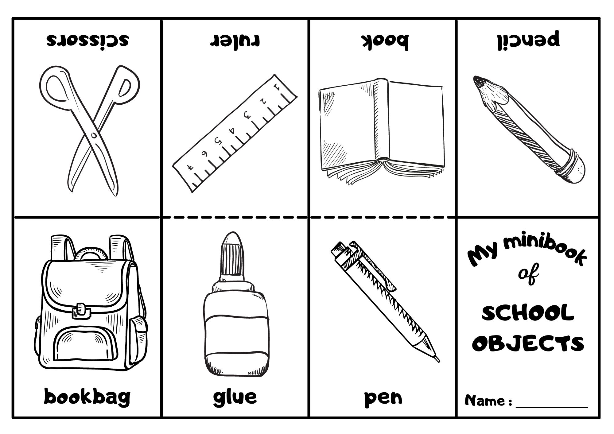 Peralatan Sekolah dari kelas