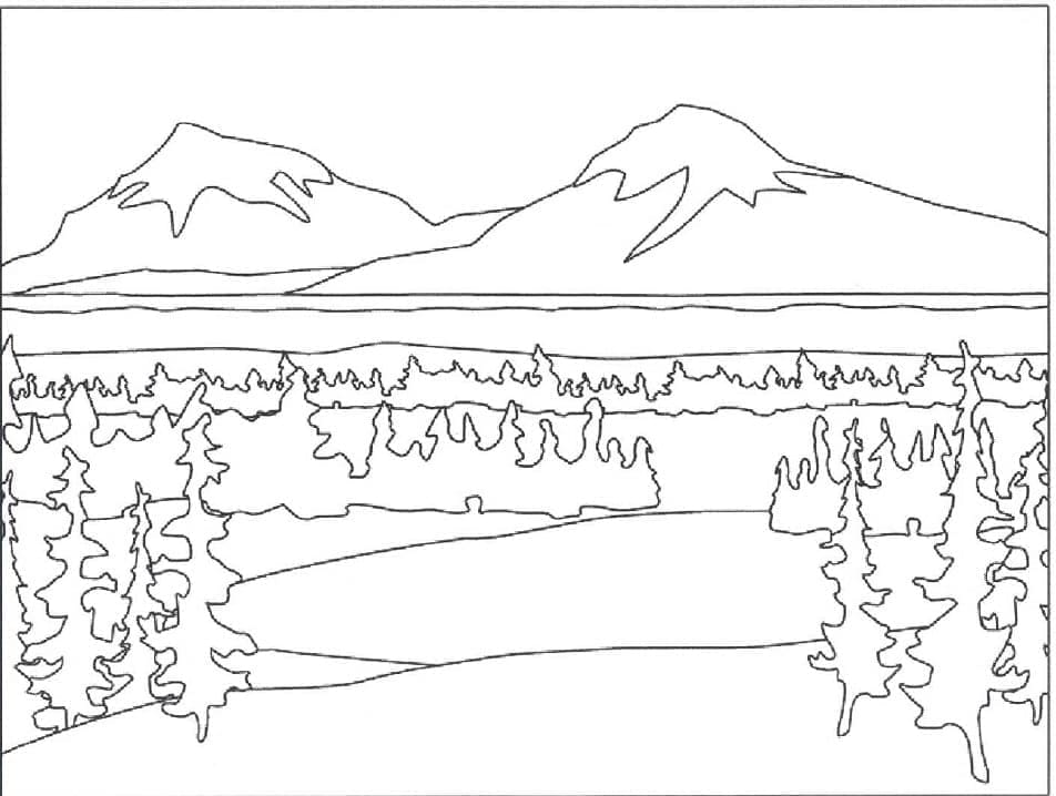 Sungai dan Pegunungan