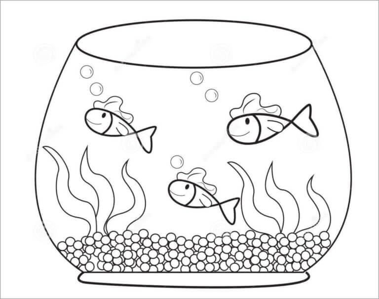 Tiga Ikan di Akuarium