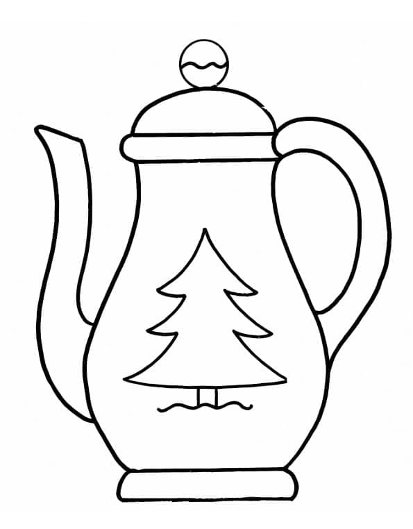 Teko Dengan Pohon