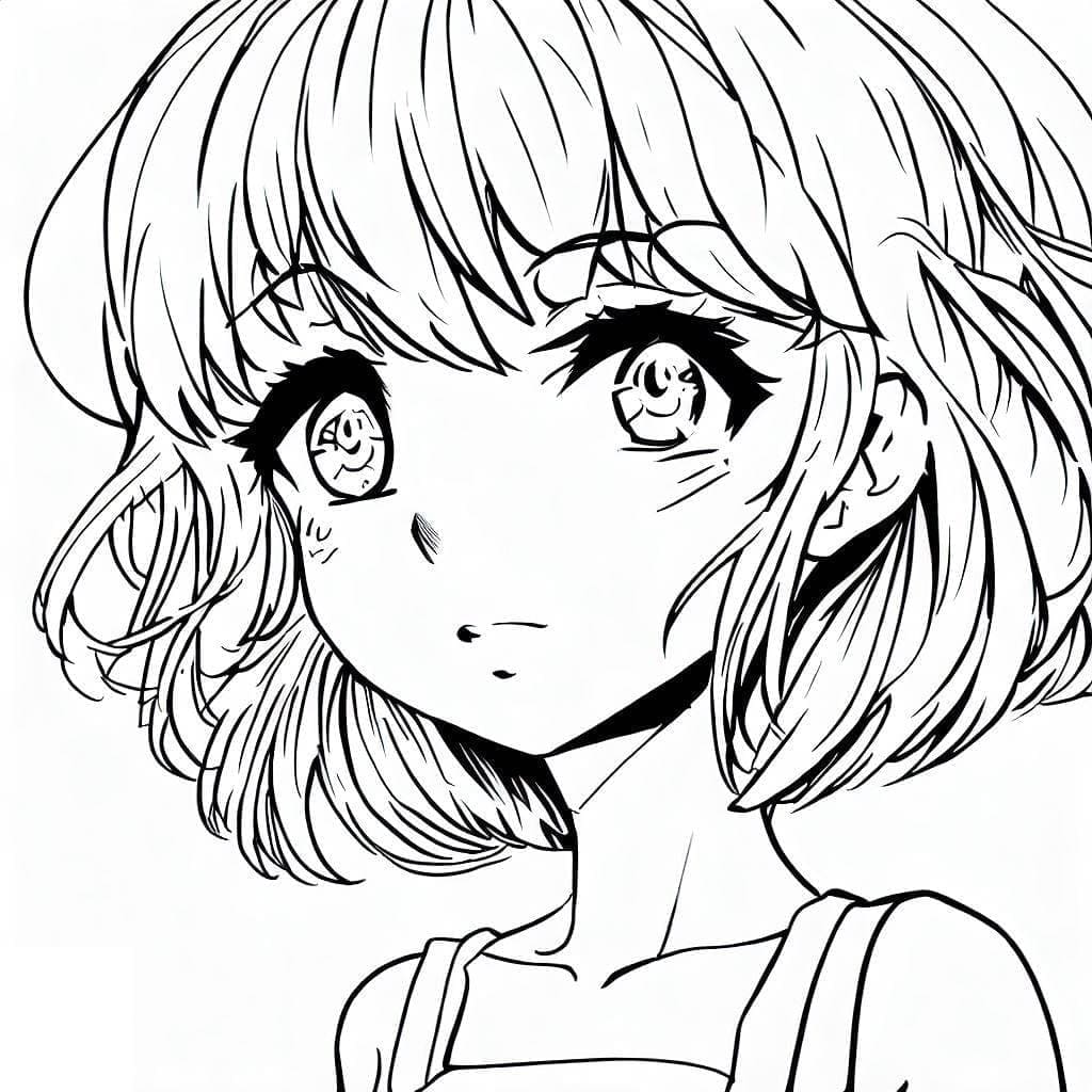 Cetak Gadis Anime Gratis