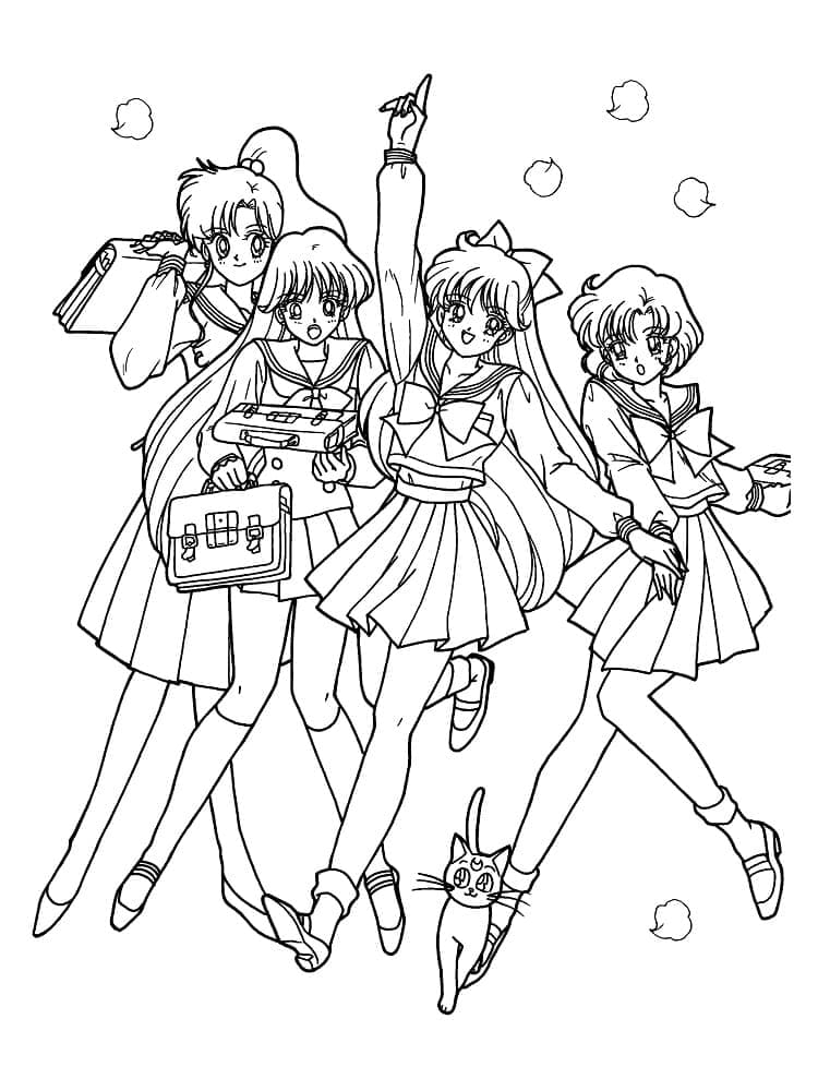 Gadis Anime Sailor Moon