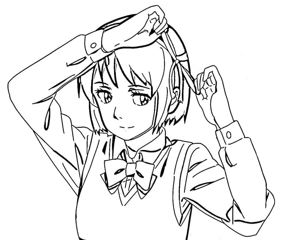 Gadis dari Anime Namamu