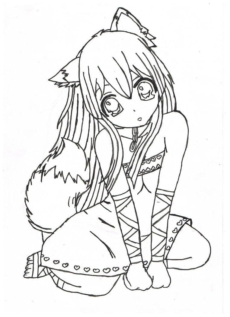Gadis Rubah Anime