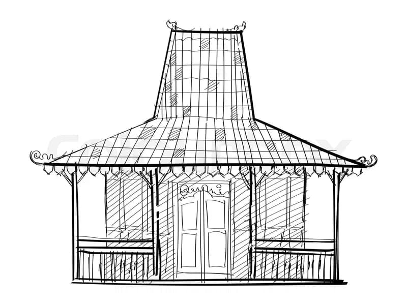 Gambar Rumah Joglo
