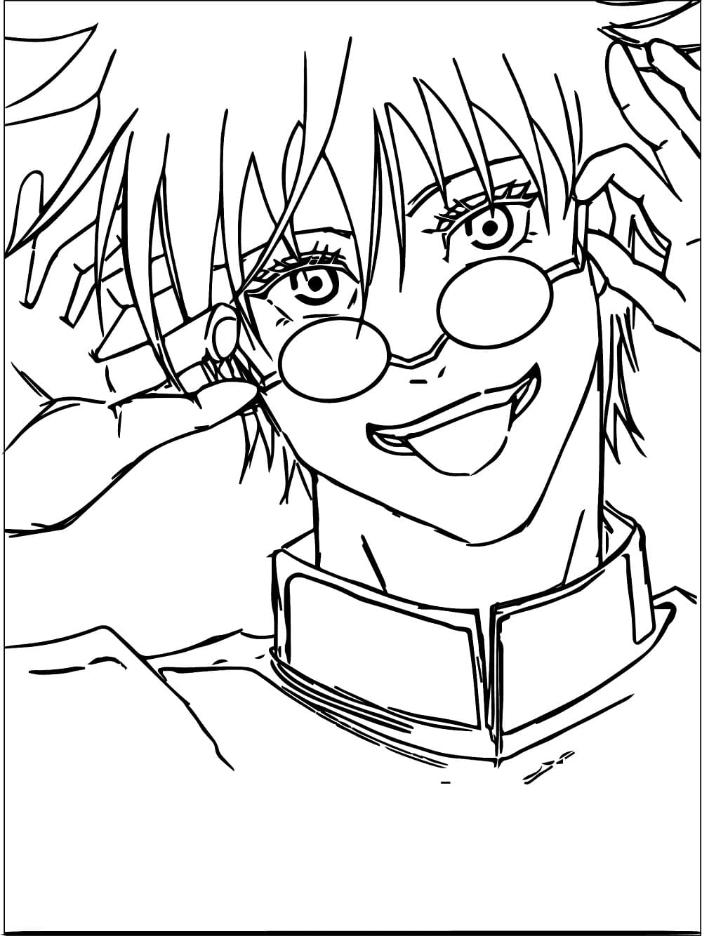 Gojo Satoru Tersenyum