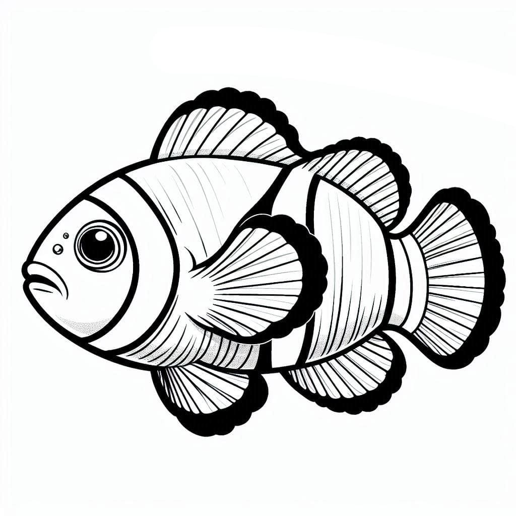 Ikan Badut Biasa