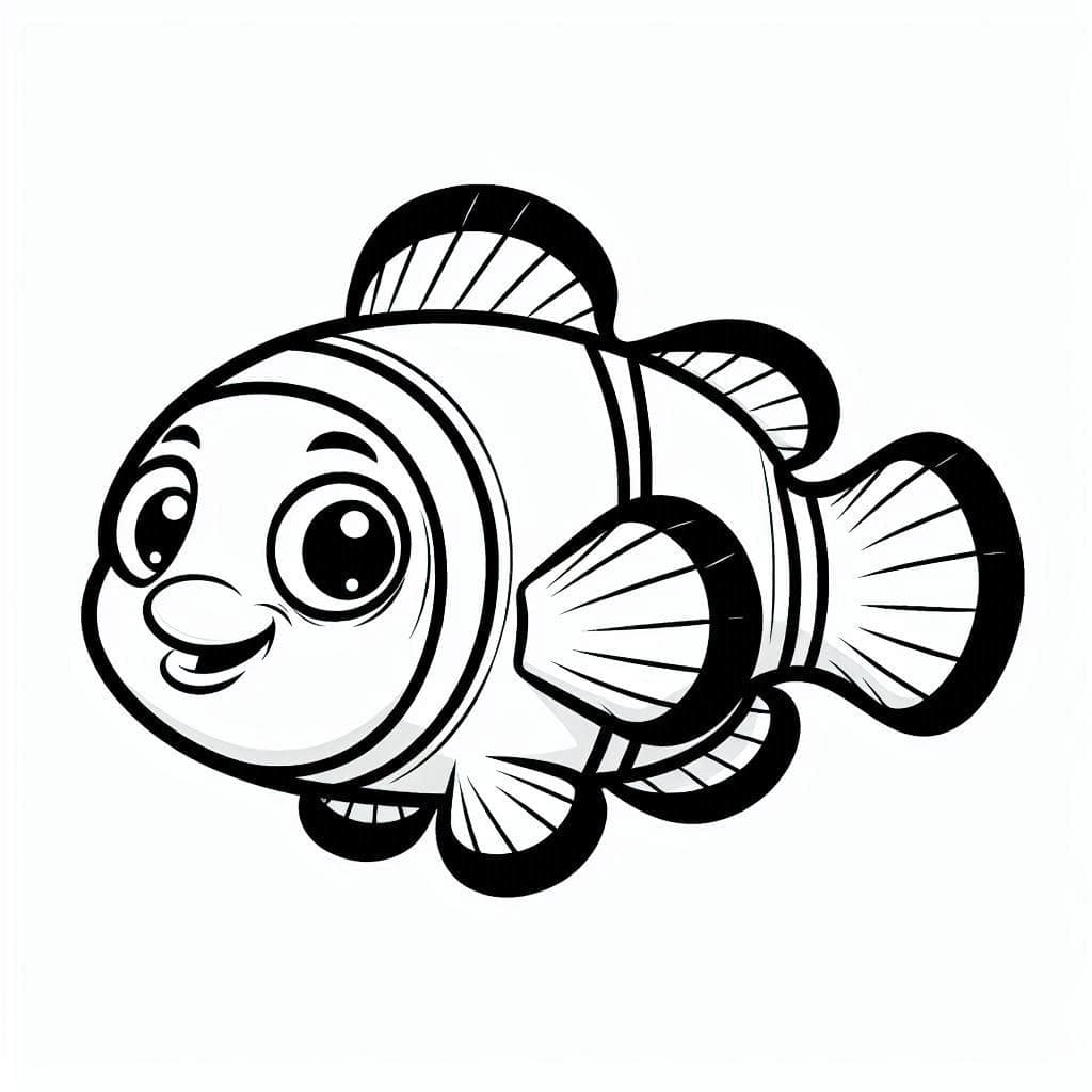 Ikan badut itu lucu