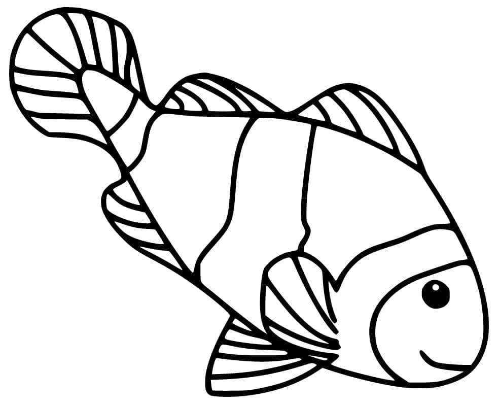Ikan Badut Tersenyum