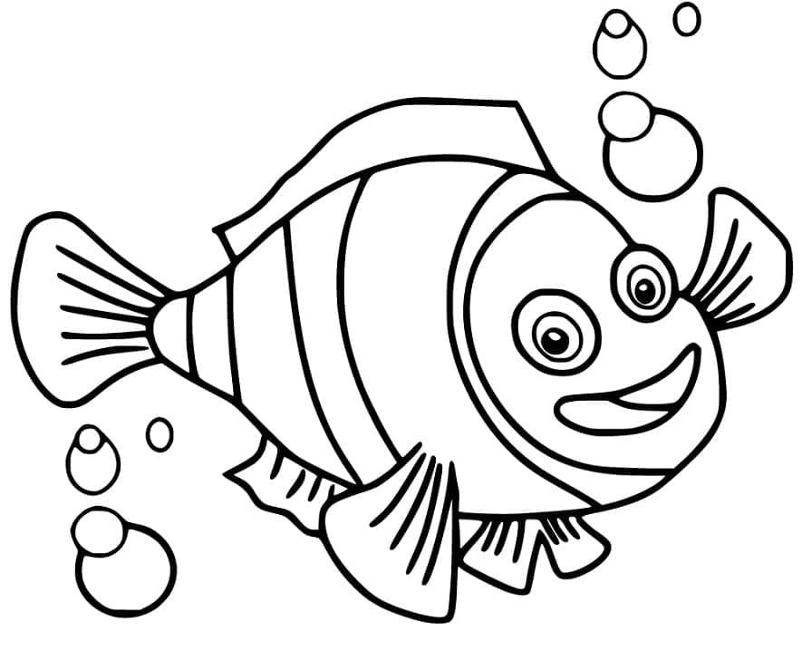 Ikan Badut yang Menggemaskan