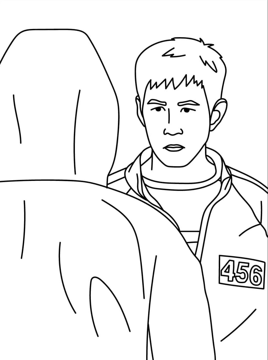 Karakter 456 dari Squid Game
