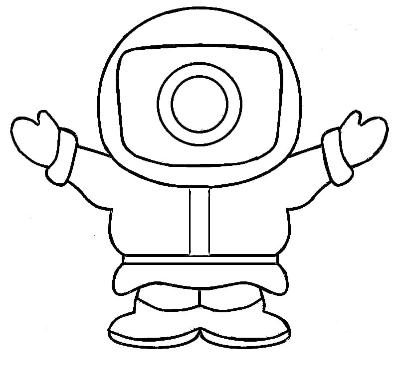 Kartun Squid Game lucu