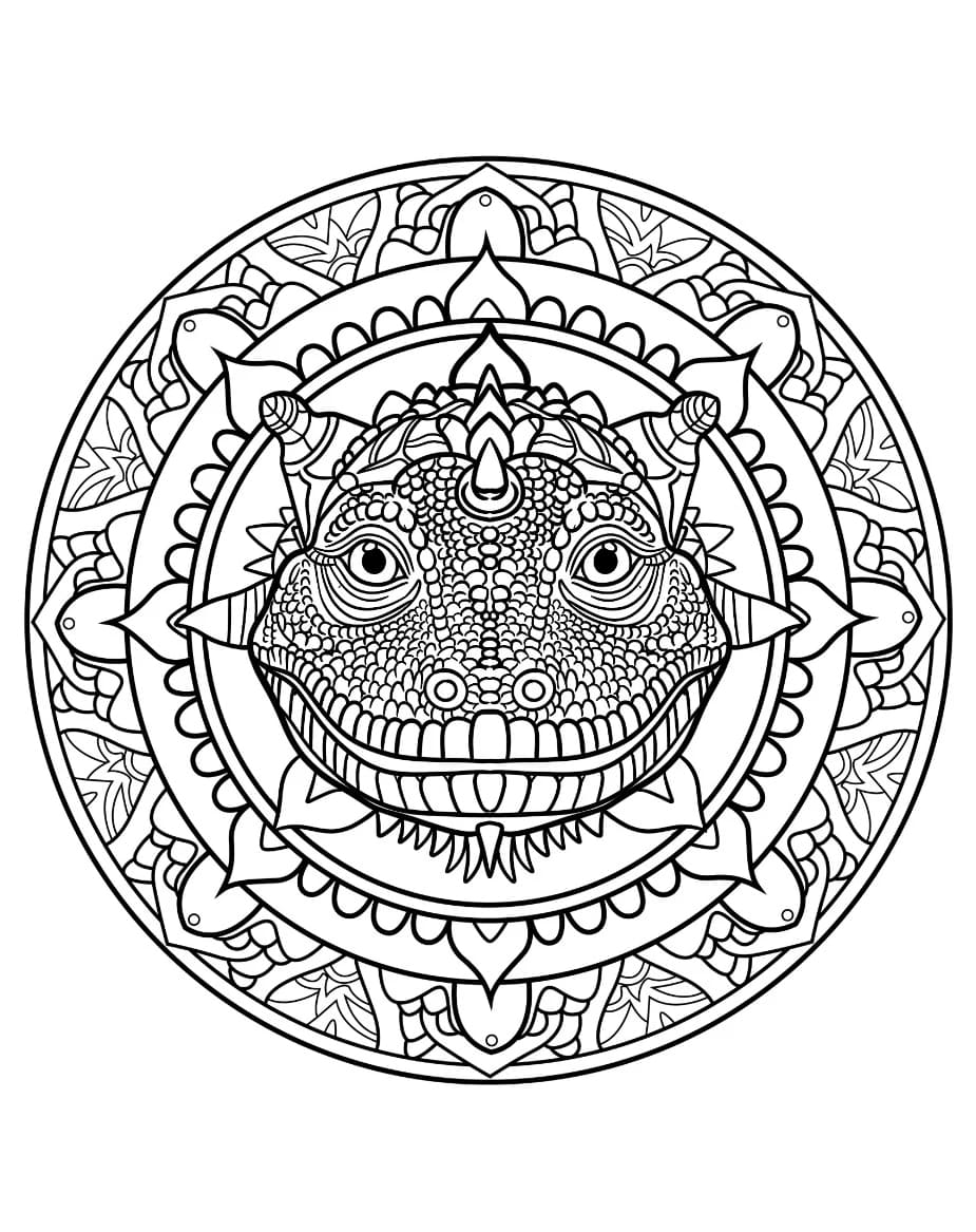 Mandala Naga Komodo