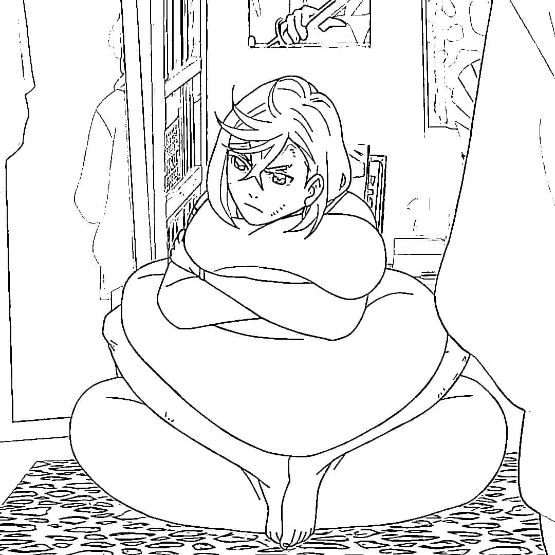 Momo Ayase di Dandadan