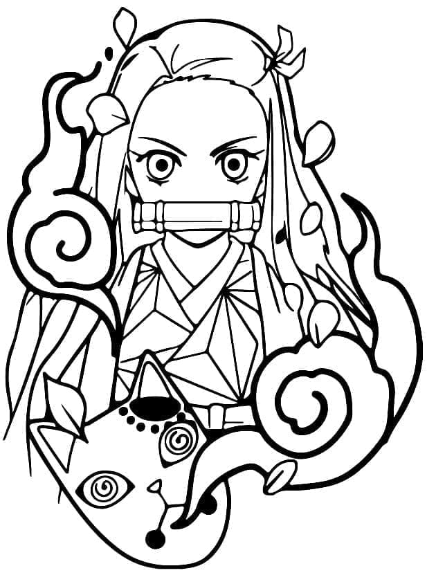 Nezuko Kamado yang menawan