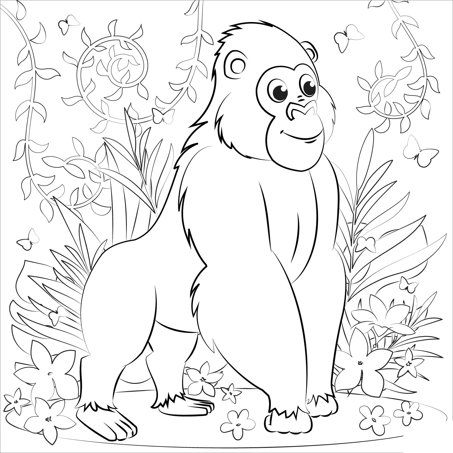 Orangutan besar