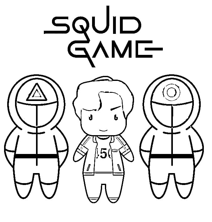 Pemain 456 Squid Game