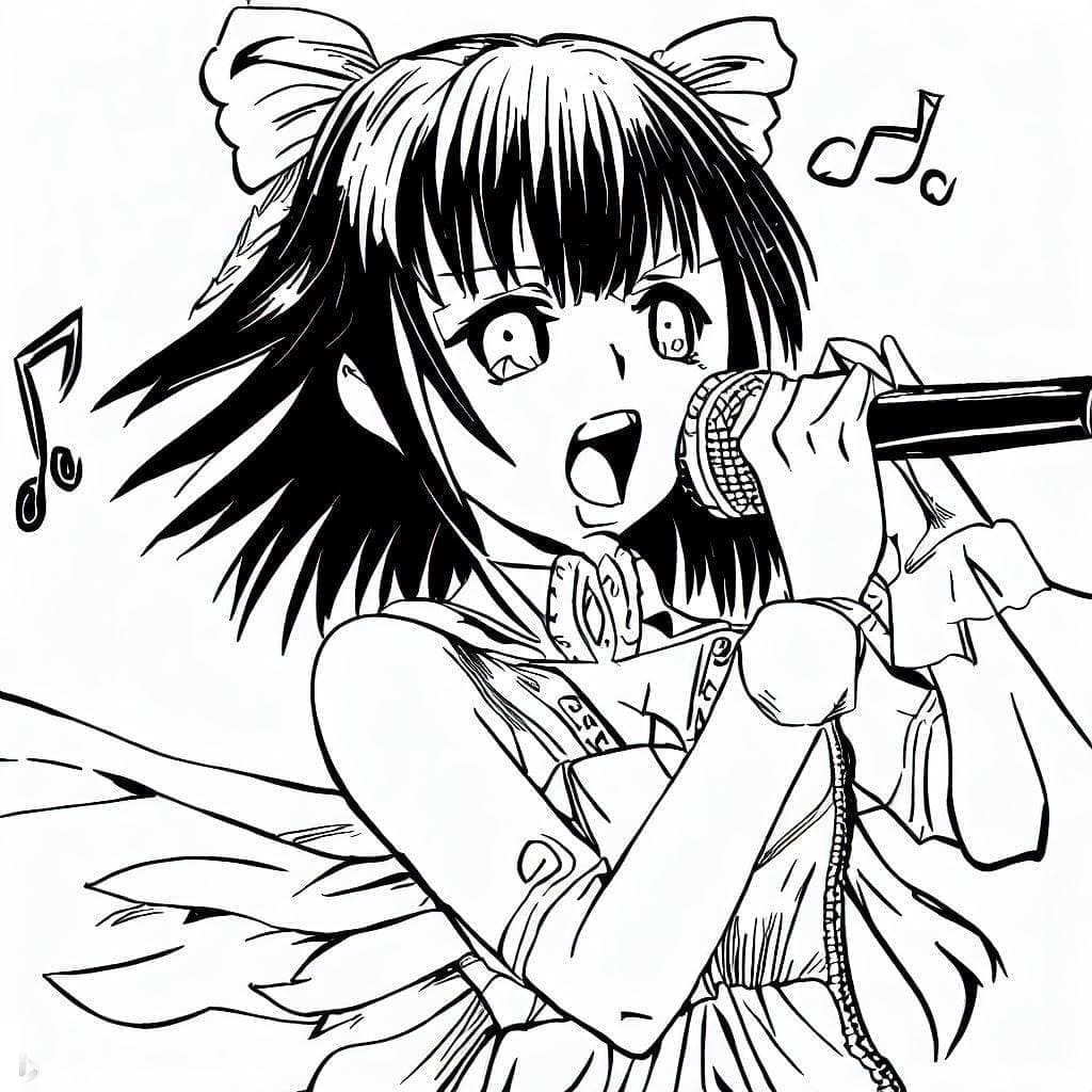 Penyanyi Gadis Anime