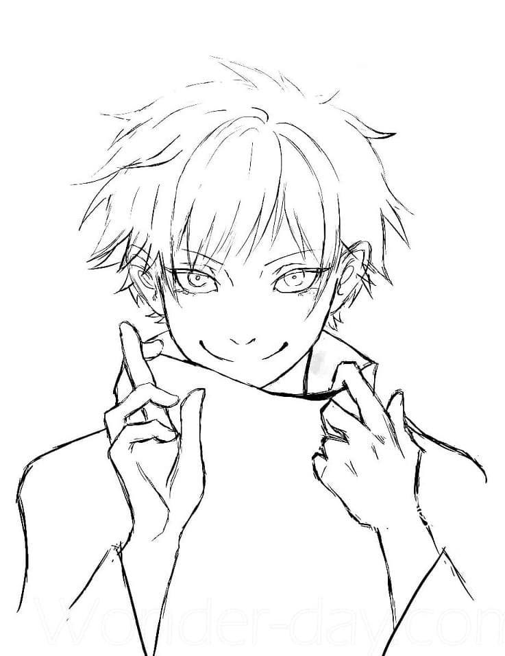 Satoru Gojo Gambar