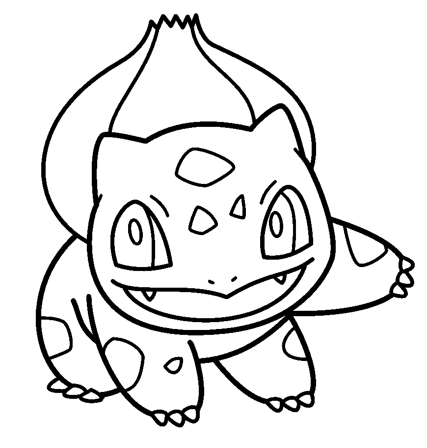 Bulbasaur dapat dicetak gratis