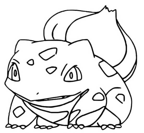 Bulbasaur yang Dapat Dicetak Gratis