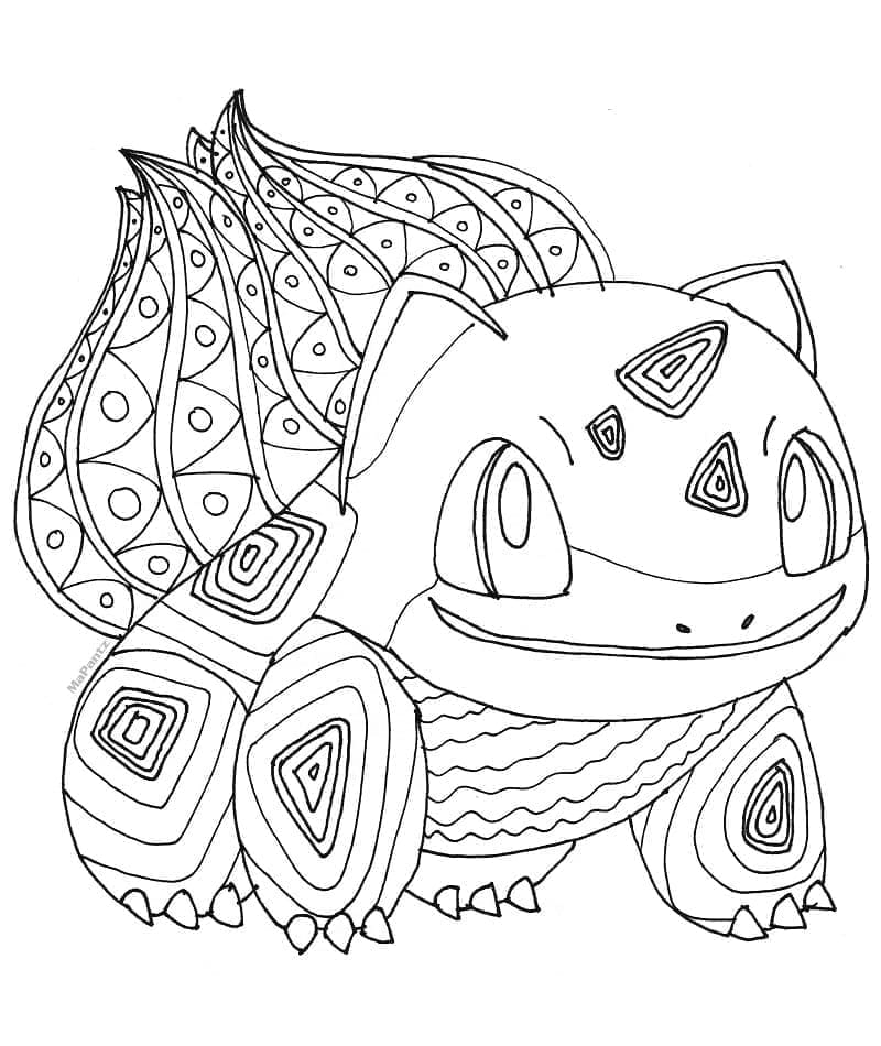 Bulbasaur yang dapat dicetak